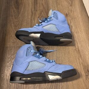 Air Jordan 5 Retro 2023 UNC Size 7.5 DV1310 401 Fast Shipping!